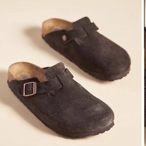 Birkenstock soft footbed Boston Clogs- Mocha